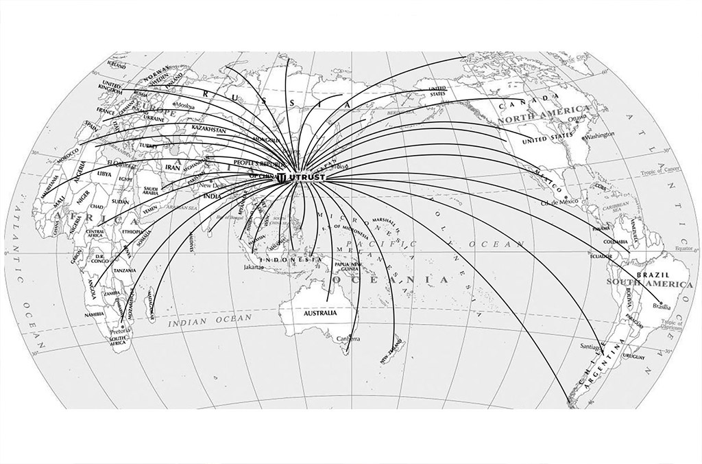 UTRUST - Exporting Worldwide