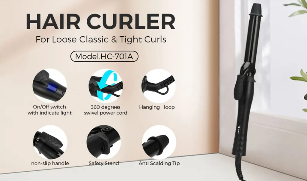 HC-701A Curling Iron Manufacturer