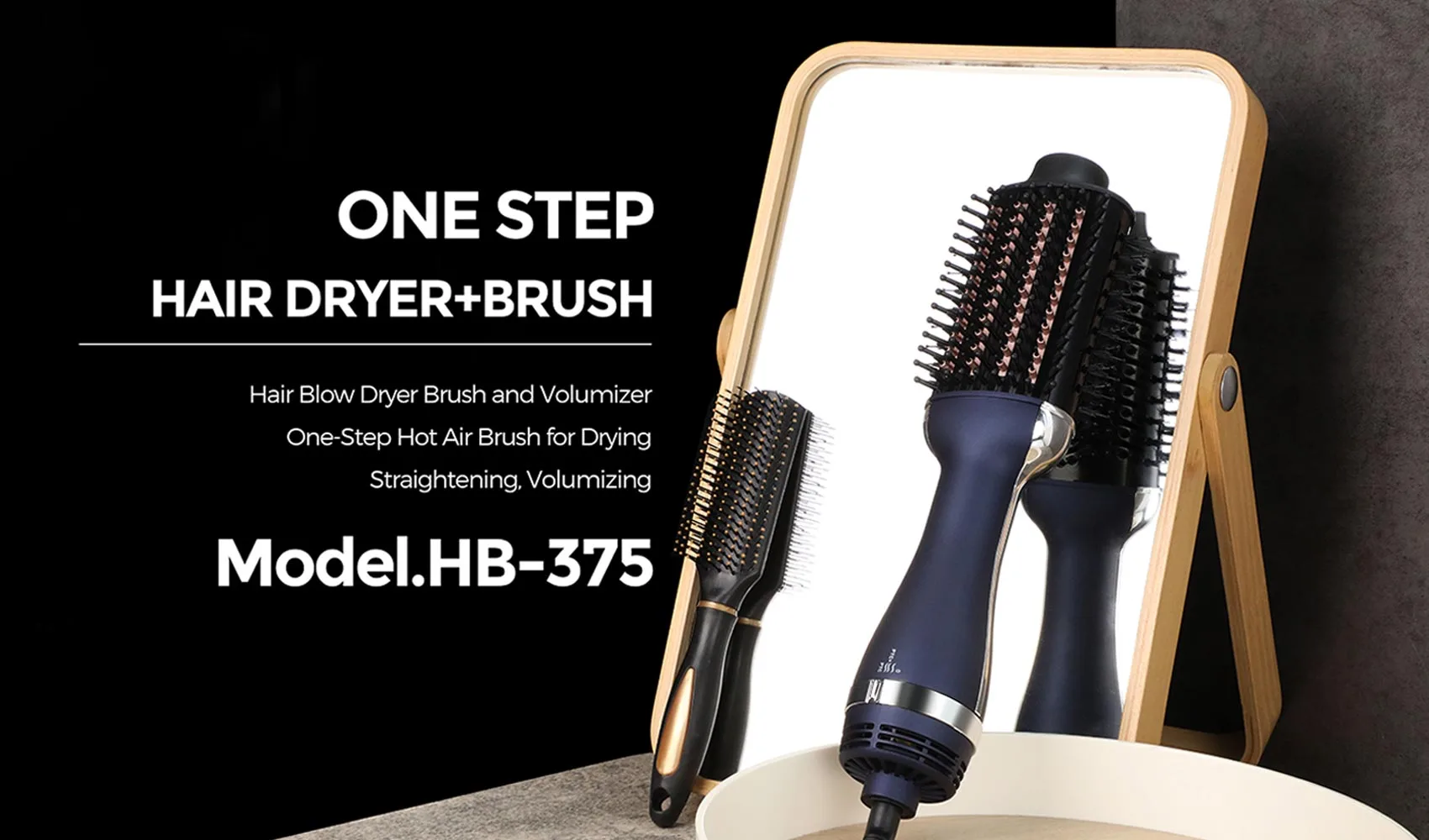 HB-375 Hair Dryer Brush Wholesale