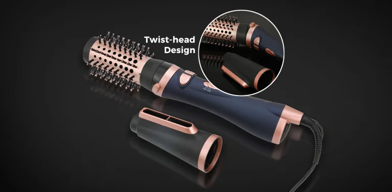 HB-315 Hair Dryer Brush Suppliers（Twist-head Design）