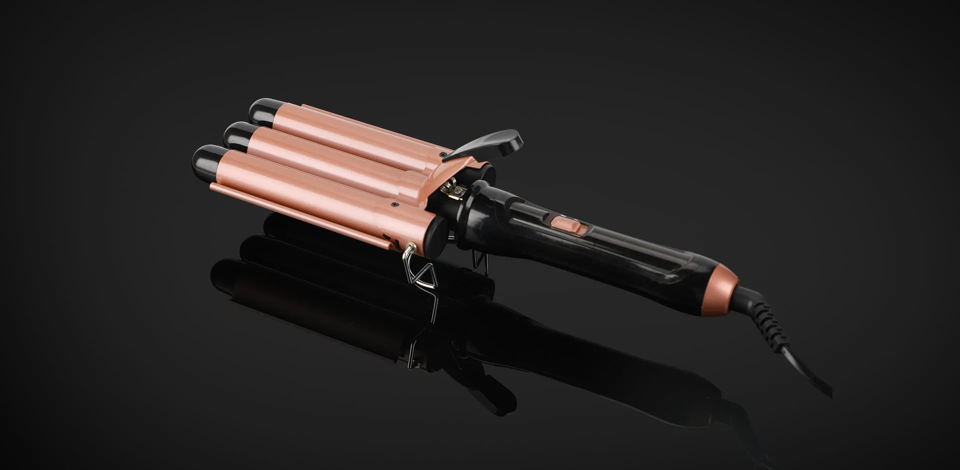 Curling Iron Suppliers - UTRUST HC-308 Triple Barrel Curling Iron