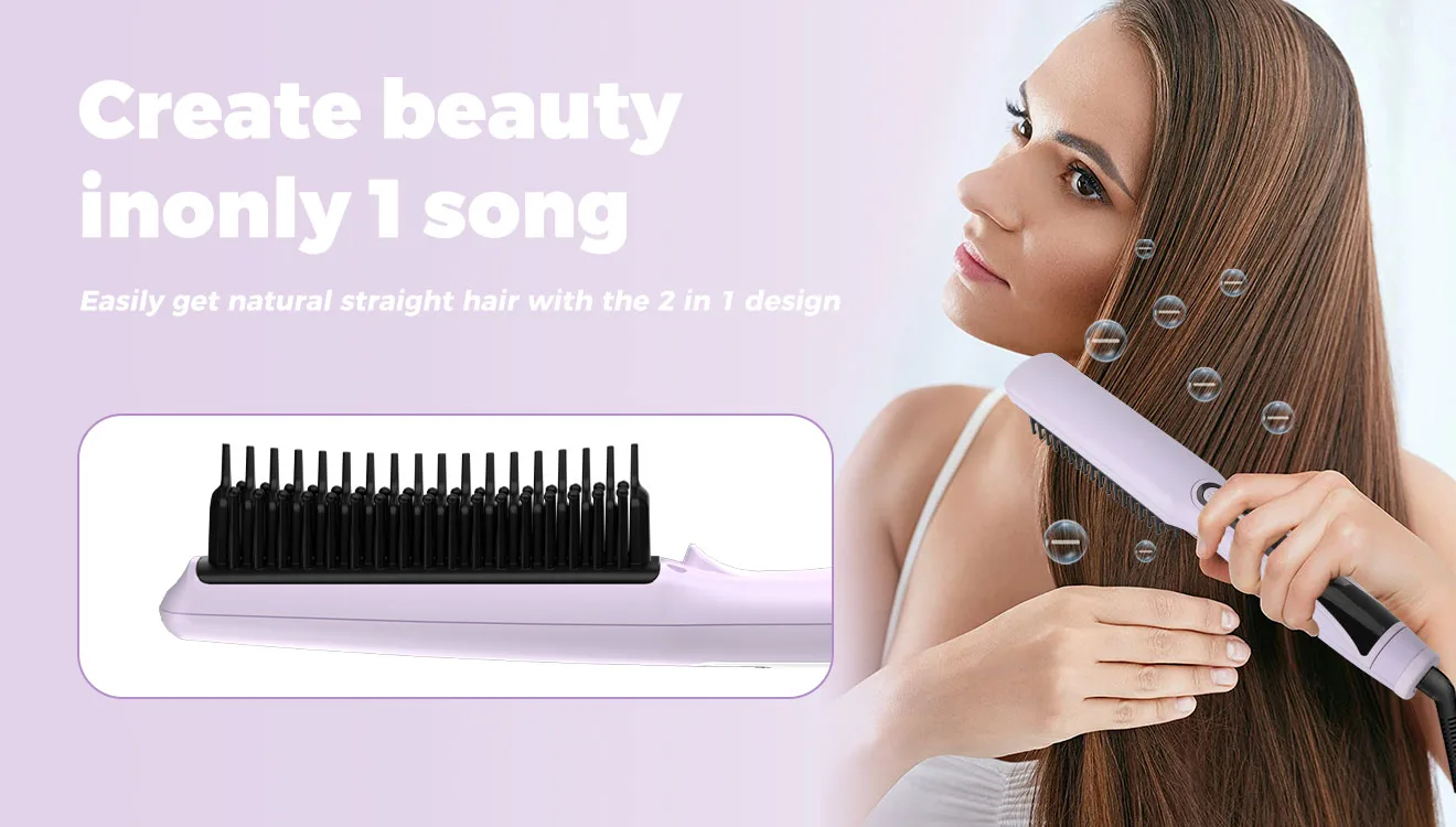 hair straightener comb factory